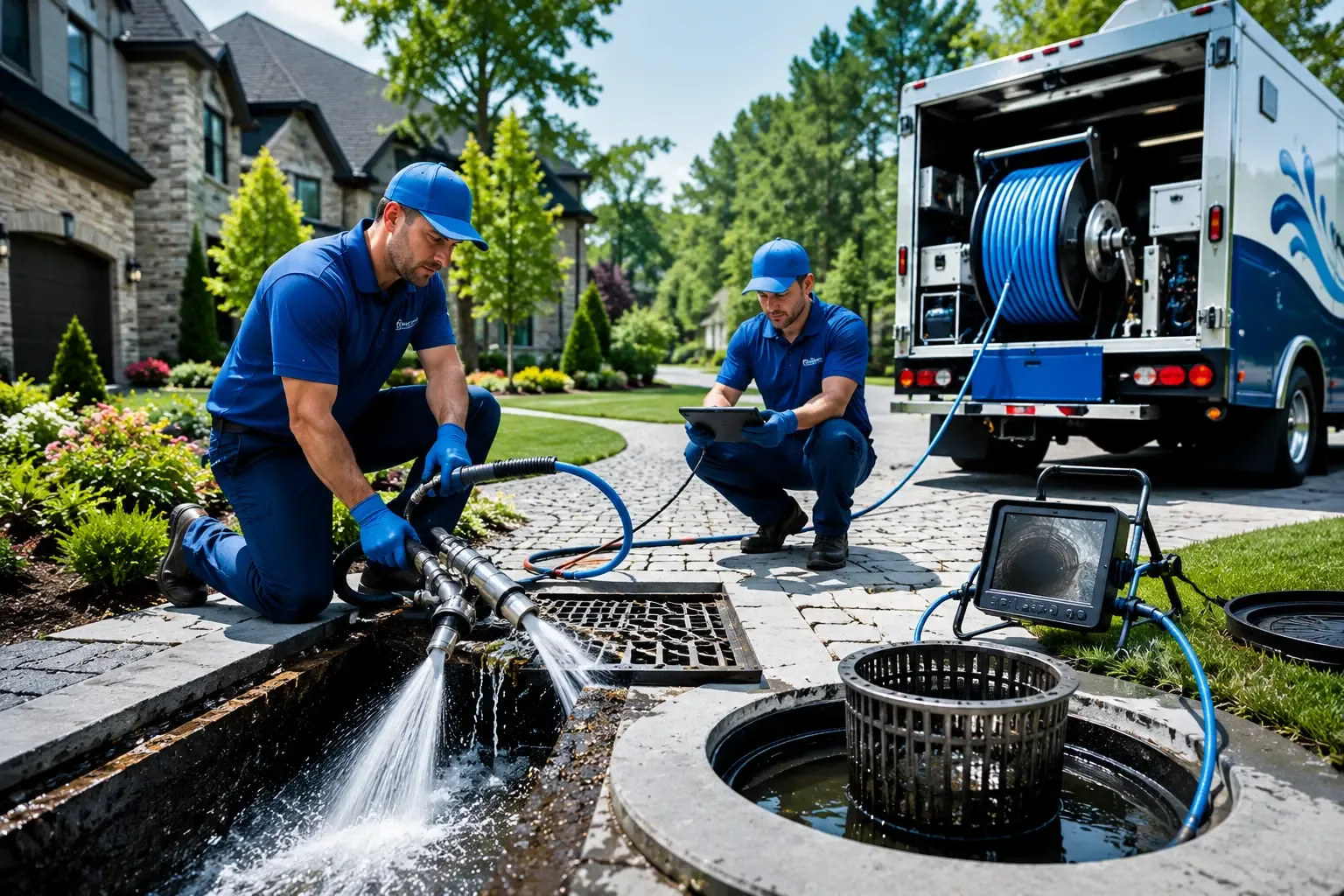 Local outdoor drain cleaning professionals in Central City, PA